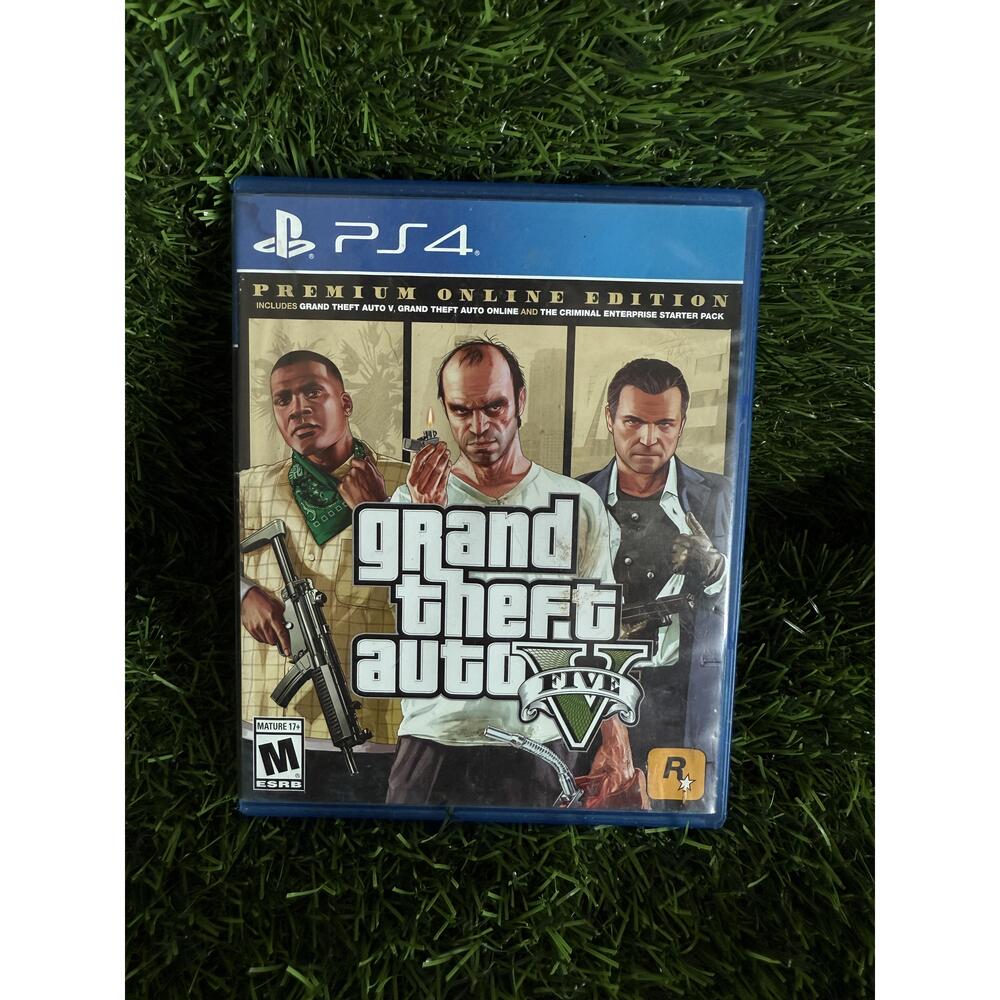 Rockstar Games Grand Theft Auto V Premium Online Edition PS4 Action Game